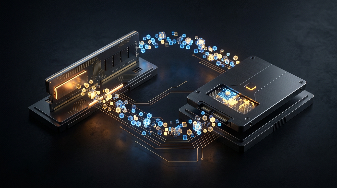 How a System Writes Data to Disk and Storage